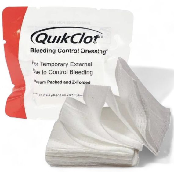 Краво-пас Combat Gauze Quick Clot