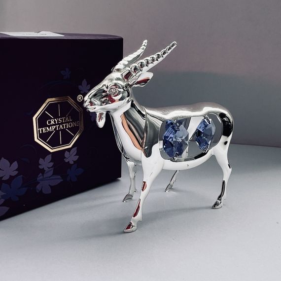 Зодіак-фігурка зі стразами Goat 8х8,5 см