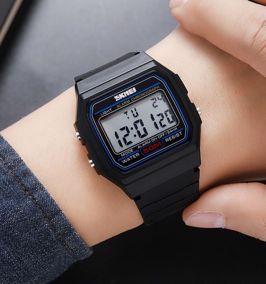 Skmei 2042BKWT Black-White | Зображення 2