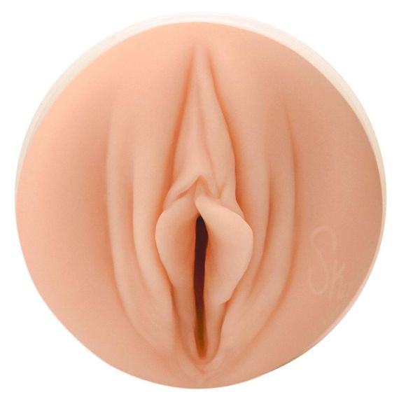 Мастурбатор Fleshlight Girls Sky Bri Celestial, со слепка вульвы модели, очень нежный Sex Aura | Зображення 4