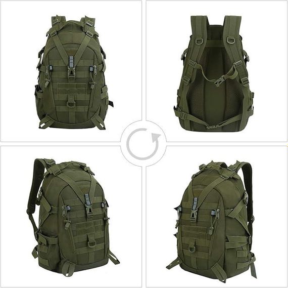 Тактичний рюкзак 40л із MOLLE — ідеальний вибір для армії та активного відпочинку