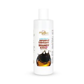 2в1 лубрикант та масажний гель - MyLove Aroma Series Intim&Massage Brandy, 300 мл Sex Aura