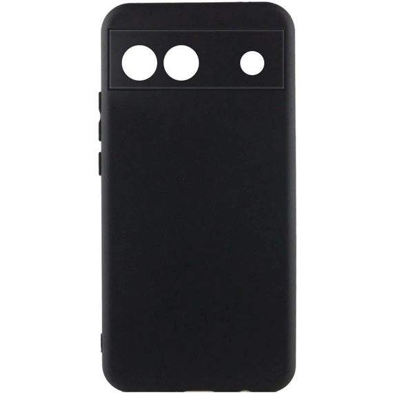 Чехол TPU Epik Black Full Camera для Google Pixel 6a Черный