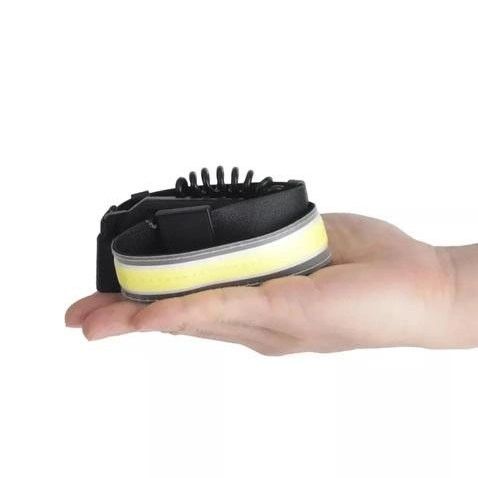 Фонарик на лоб XQ-T1C COB, Компактный налобный фонарь, Фонарик на голову диодный Led фонарь голову CW-55 | Зображення 4