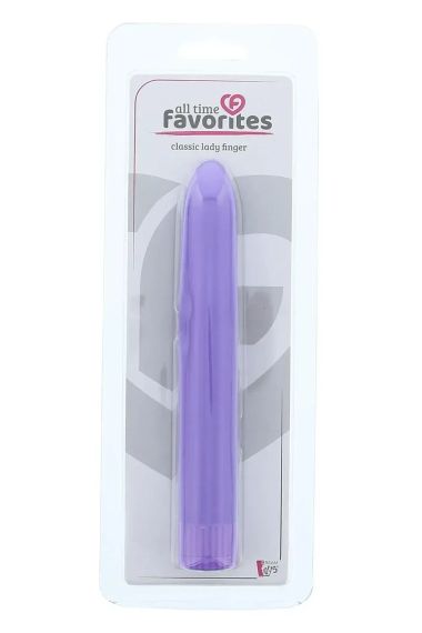 Вібромасажер DREAM TOYS CLASSIC LADY FINGER PURPLE Sex Aura | Зображення 1