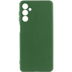 Чехол Silicone Cover Ummi Lakshmi Full Camera (AA) для Samsung Galaxy A04s Зеленый / Dark green