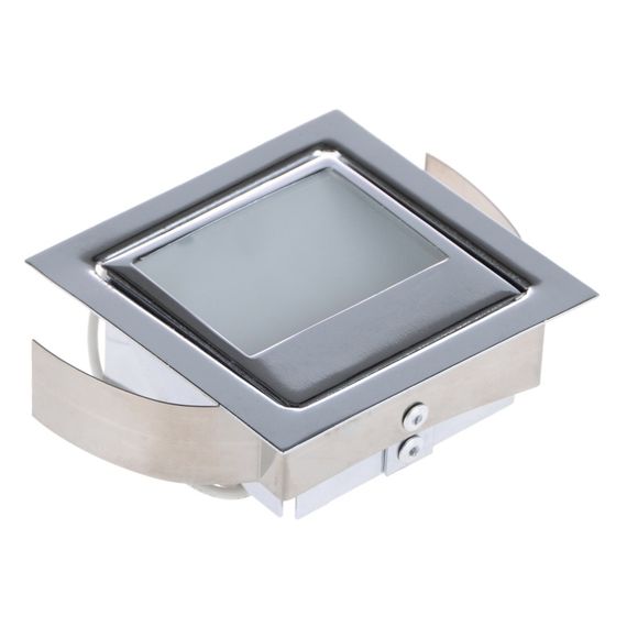 Светильник мебельный точечный квадрат HDL-07-WL10A CHROME | Зображення 2