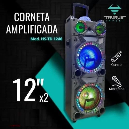 Акустична система HS-TD1246+ світлодіодне підсвічування та мікрофон (MER-15697_10148) | Зображення 3