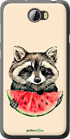 Чохол на Huawei Y5 II Єнотик з кавуном "4605t-496-2448"