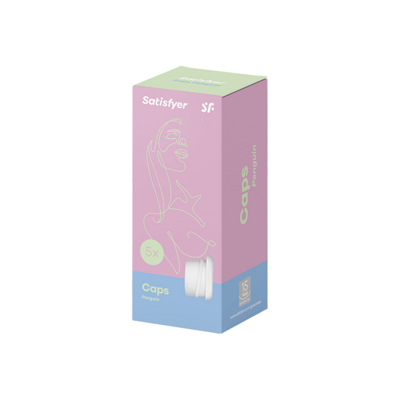 Запасна насадка для вакуумного стимулятора Penguin Climax Tips, Satisfyer (Німеччина) | Зображення 4