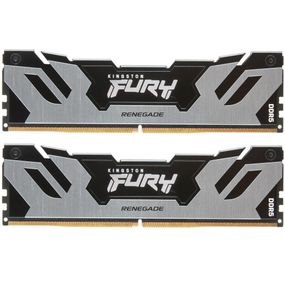 Модуль пам&#039;яті для комп&#039;ютера DDR5 96GB (2x48GB) 6000 MHz Renegade Silver XMP Kingston Fury (ex.HyperX) (KF560C32RSK2-96)