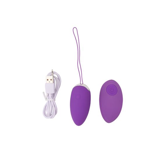 Віброяйце M-Mello Pleasure Kiss Vibrating Bullet, фіолетове | Зображення 1