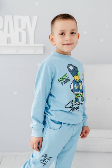 Костюм для хлопчика Носи своє 122 Блакитний (p-14056-157829) | Зображення 7