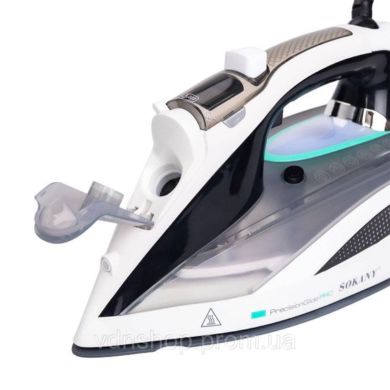 Праска парова ручна з автовідключенням ручна професійна для одягу 2400 Вт Sokany SK-11030 | Зображення 1