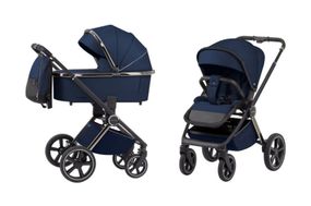 Коляска универсальная CRL-6511 "Ultimo" Arctic Blue 2в1 CARRELLO