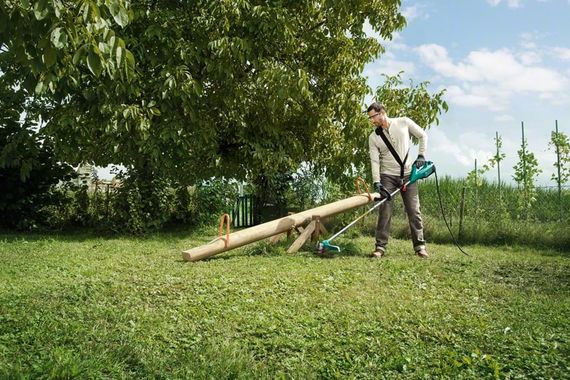 Триммер садовый Bosch AFS 23-37, 37см, нож 23см, 220В, 1000Вт (0.600.8A9.000) | Зображення 2