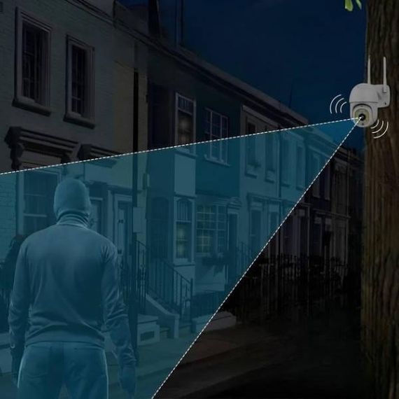 Камера відеоспостереження Q97-4MP вулична