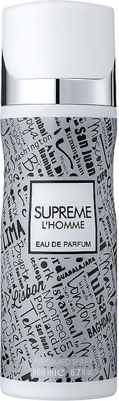 Дезодорант Fragrance World Supreme L homme чоловiчий дезодорант 200 200 мл