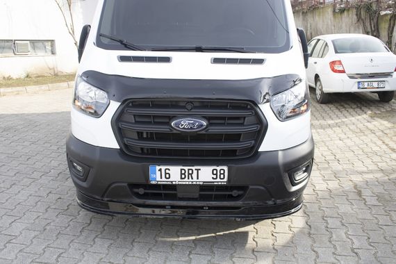 Передня лип накладка (2019-2024, ABS) для Ford Transit рр | Зображення 2