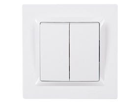 Выключатель внутренний 2кл (белый) IP20 Latina Ny95000051