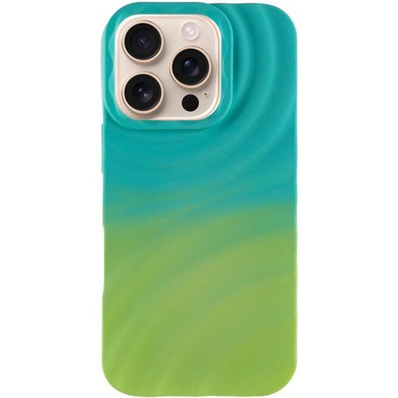 Чехол TPU ColorWave для Apple iPhone 16 Pro Max (6.9") Marine Green / Mint | Зображення 1