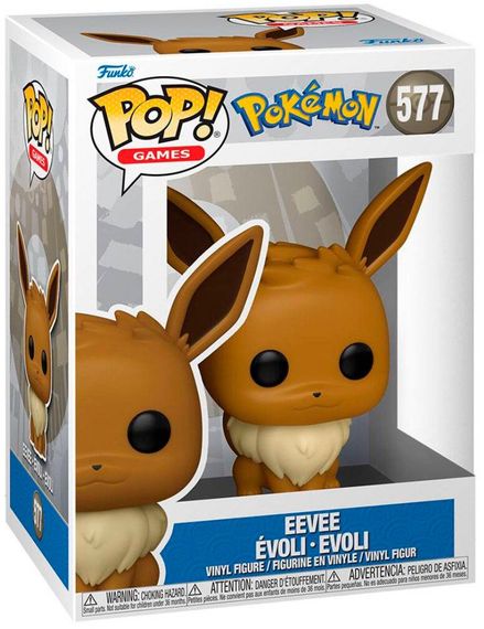 Фігурка Funko POP Games: Pokemon - Eevee (EMEA) (5908305241515) | Зображення 1