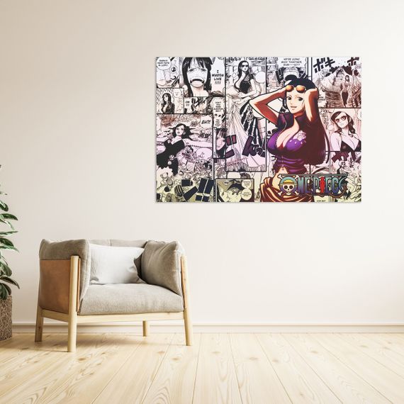 Плакат-постер з принтом Кавун One Piece Ван-Піс Nico Robin Ніко Робін Плакат комікс А0 ПЛ000688 (А0)