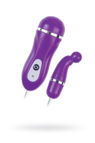 Віброяйце Toyfa A-Toys, ABS пластик, фіолетове, ø 1,4 см