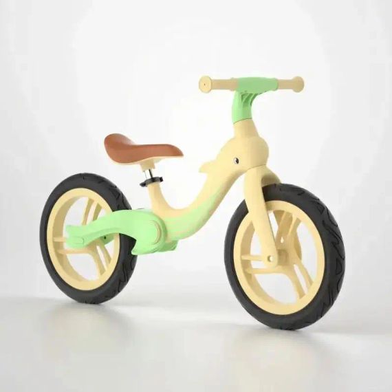 Велобег с дельфином, складной беговел от 2 до 5 лет, надувные колеса 12", нагрузка до 40 кг, ВА03 4 кг | Зображення 9