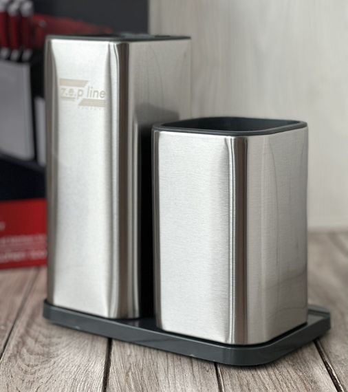 Набір кухонних ножів та принадлежностей Zepdine ZP-047 Колір червоний (43273-ZP-047_1320) | Зображення 8