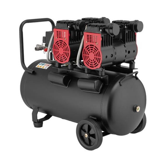 Компресор безмасляний STORM 50 л, 8 aтм, 320 л/хв INTERTOOL PT-0027 | Зображення 3