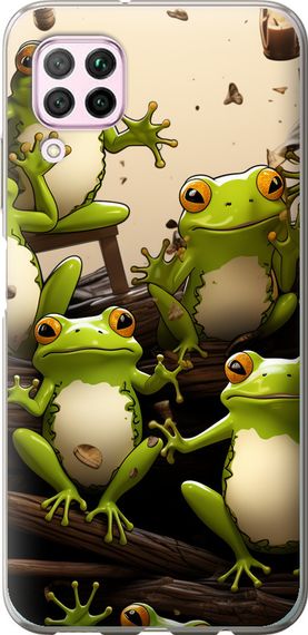 Чехол на Huawei Nova 6SE Жабки "5656u-1823-17620"