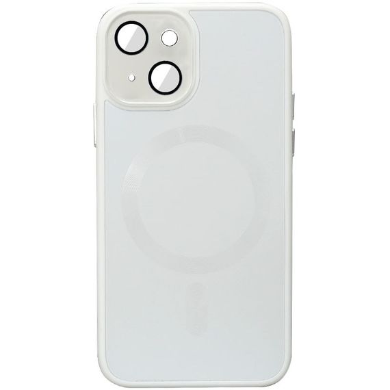 Чохол TPU+Glass Sapphire Midnight with MagSafe для Apple iPhone 14 (6.1") | Зображення 1