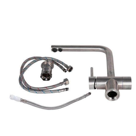 Змішувач для кухні Lidz Aria 020F1 (k35) LDARI020F1NKS43359 Nickel | Зображення 4