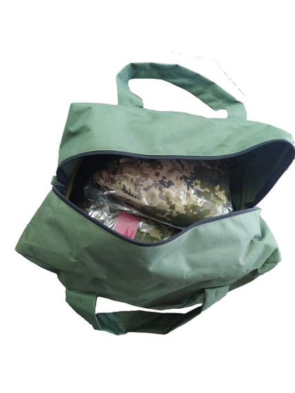 Сумка сапера 50 літрів Вид 2 Olive green хакі M&M (213545) | Зображення 4