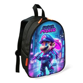 Рюкзак Супер Маріо дитячий шкільний/міський 34х27х13 см для хлопчика (02452)