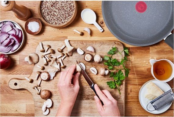Tefal Сковорода Healthy Chef, 24см, алюміній, сірий (G1500472) | Зображення 3