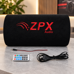 Активный сабвуфер в автомобиль 800Вт Car Speaker Subwoofer ZPX ZX 8 SUB