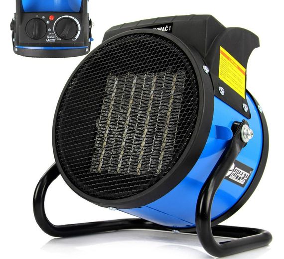 Електричний обігрівач RIPPER PTC, 3,0 кВт, площа обігріву 30 кв.м., підлоговий, синій/чорний (M80906R)