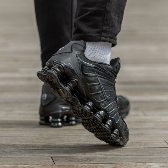 кросівки весна/літо Nike Shox LT колір чорний | Зображення 3
