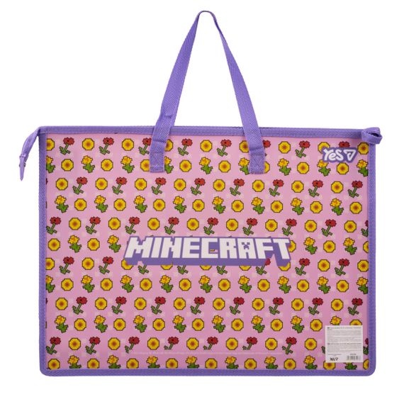 Папка портфель YES Minecraft Bees 492358 3х26х35 см | Зображення 1