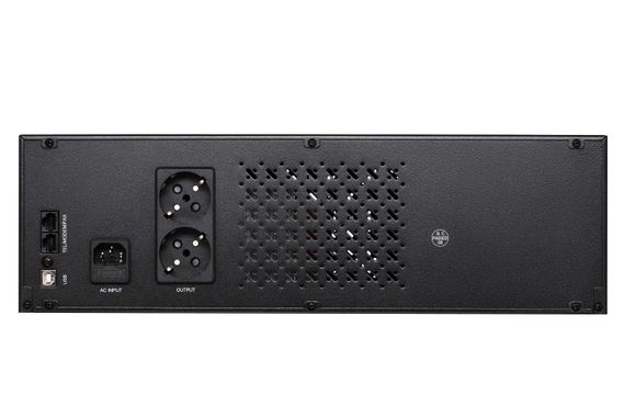 Джерело безперебійного живлення 2E RE1200, 1200VA/720W, RM 3U, LCD, USB, 2xSchuko (2E-RE1200) | Зображення 2