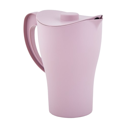 Глечик з кришкою пластик фрезія 168033 Алеана