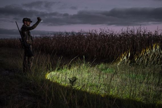 Ліхтар для полювання, 100 люмен - Чорний - Без розміру | Зображення 2