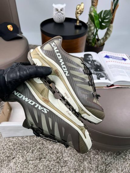 Кросівки Salomon XT-4 Lab W Brown , текстиль , В'єтнам 40 25 | Зображення 5