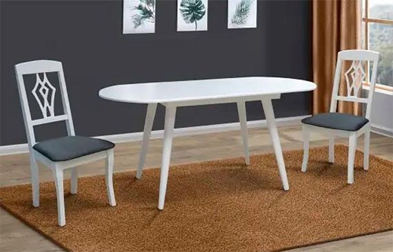 Овальный раскладной кухонный стол Патрик 1290-1630х810 мм | Зображення 7