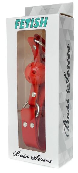Кляп Fetish Boss Series - Ball Gag rubber Red 2, BS6100034 Sex Aura | Зображення 7