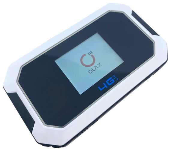 4G роутер Olax Олакс МТ 80 WIFI модем під сім карту акумулятор 3000 mAh два виходи під антену + подарунок сім карта | Зображення 3