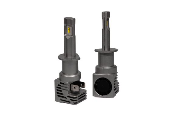 Комплект світлодіодних ламп HeadLight M3 H1 (P14,5s) 55W 6000K з активним охолодженням 12/24V
