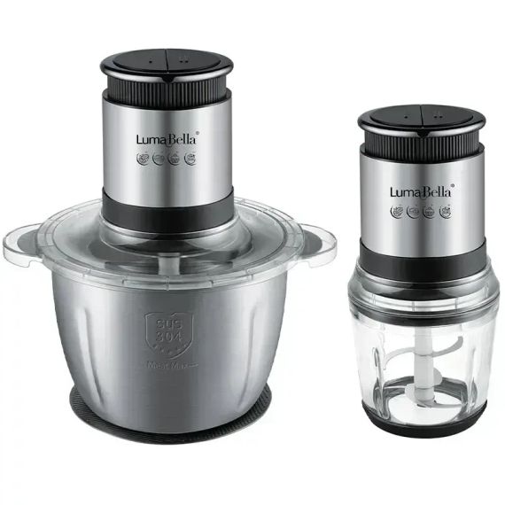 Измельчитель-блендер 2в1, 1000 Вт, 3.0 л + 0.6 л  LumaBella | Зображення 1